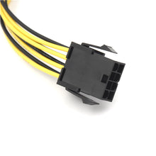 Load image into Gallery viewer, Male To Female 8 Pin ATX EPS Cables Connectors 20cm Power Extension Computer Graphics Card
