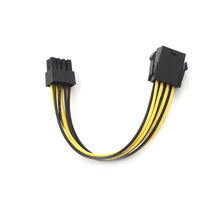 Load image into Gallery viewer, Male To Female 8 Pin ATX EPS Cables Connectors 20cm Power Extension Computer Graphics Card
