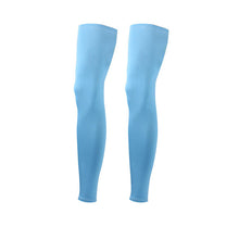 Load image into Gallery viewer, Men Women Ice Silk Lycra Cycling Legwarmers Anti-uv Sunscreen Running Basketball Soccer Sports  High Elasticity Legging Leg sets
