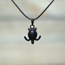 Load image into Gallery viewer, Manta Ray Necklace Ocean Animals Pendant Necklace Adjustable Handmade Bohemia Wax Rope Choker Men Women Beach Jewelry Gift Joyas
