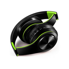 Load image into Gallery viewer, Gold Wireless Headphones Bluetooth Earphone Stereo Headset with Build-in MIC with 3.5mm Jack for Xiaomi Samsung IPHONE

