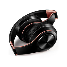 Load image into Gallery viewer, Gold Wireless Headphones Bluetooth Earphone Stereo Headset with Build-in MIC with 3.5mm Jack for Xiaomi Samsung IPHONE
