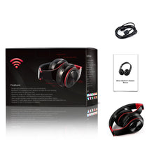 Load image into Gallery viewer, Men Gift Gold Wireless Headphones Bluetooth Earphone Stereo Headset with Build-in MIC with 3.5mm Jack for Xiaomi Samsung IPHONE
