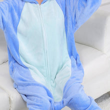 Load image into Gallery viewer, Men Pajamas (XXL 180-200CM) Kigurumi Onesie For Adults Women Slipper Zipper Animal Pyjamas One-Piece Pijama Cosplay Costume Gift
