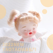 Load image into Gallery viewer, Mini 1/12 Pocket Doll Ball-jointed Boy Girl OB11 Doll With Nipple Curly Wig Cute Face 10cm Surprise Toys Dolls Kid Gift For Girl
