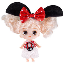 Load image into Gallery viewer, Mini 10CM Doll Cute Face Girl OB11 Brown 12MM Big Eyeballs with Clothes or Only Clothes Toys Gift for Girls

