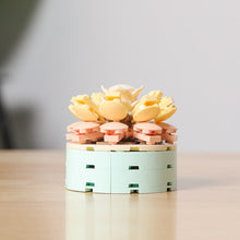 Load image into Gallery viewer, Mini Brick Succulent Potted Flower Model Small Ornament DIY Plant Bonsai Flower Building Block Children's Toy Girl Holiday Gift

