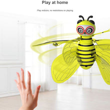 Load image into Gallery viewer, Mini Drone Induction by Hand Bee UFO Toys for Kids Bee Drones Gifts RC Helicopter Quadrocopter Drone Induction Fairy Flying Ball
