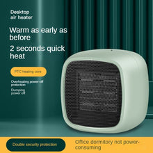 Load image into Gallery viewer, Mini Electric Heater,Portable Electric Space Heater,Adjustable Thermostat Fan Heater For Home Office Bedroom Floor Table Desktop
