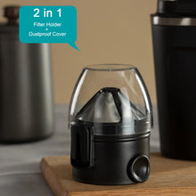 Load image into Gallery viewer, Mini Pour Over Coffee Dripper Reusable Foldable Drip Coffee Filter Portable Paperless Coffee Maker for Office Home Travel Camp

