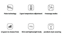 Load image into Gallery viewer, Mini Neck Massager Pulse Heat Compression Hanging Neck Pendant Massage Relaxation Neck Protector Neck Care Cervical Massager
