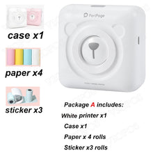Load image into Gallery viewer, Mini Pocket Photo Printer For Mobile Phone Android and iOS Peripage Portable Bluetooth Wireless Label Notes Thermal Printer
