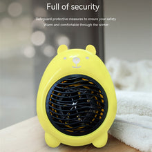Load image into Gallery viewer, Mini Portable Electric Heater Small Space Personal Cartoon Heater Desktop Household Energy Saving Quick Heat Heaters For Home
