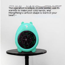 Load image into Gallery viewer, Mini Portable Electric Heater Small Space Personal Cartoon Heater Desktop Household Energy Saving Quick Heat Heaters For Home
