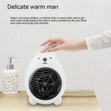 Load image into Gallery viewer, Mini Portable Electric Heater Small Space Personal Cartoon Heater Desktop Household Energy Saving Quick Heat Heaters For Home
