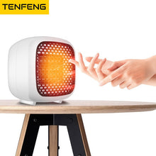 Load image into Gallery viewer, Mini Portable Electric Heaters Fan Room Warmer Table Office Energy Saving Hand Ceramic 800W PTC Home Hot Air Heater Radiator
