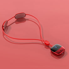 Load image into Gallery viewer, Mini Portable Hanging Neck Massager With Heat Electric EMS TENS Pulse Smart Cervical Spine Massager Shoulder For Relief Pain
