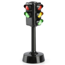 Load image into Gallery viewer, Mini Traffic Signs Road Light Block with Sound LED Children Safety Education Kids Puzzle Traffic Light Toys Boys Girls Gifts
