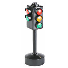 Load image into Gallery viewer, Mini Traffic Signs Road Light Block with Sound LED Children Safety Education Kids Puzzle Traffic Light Toys Boys Girls Gifts

