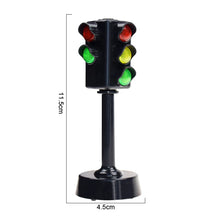 Load image into Gallery viewer, Mini Traffic Signs Road Light Block with Sound LED Children Safety Education Kids Puzzle Traffic Light Toys Boys Girls Gifts
