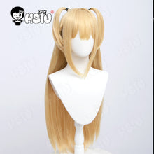 Load image into Gallery viewer, Misa Amane Cosplay Wig Anime Death Note Cosplay「HSIU 」Fiber synthetic wig Misa Amane Women Death Note Cosplay Golden Long Hair

