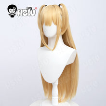 Load image into Gallery viewer, Misa Amane Cosplay Wig Anime Death Note Cosplay「HSIU 」Fiber synthetic wig Misa Amane Women Death Note Cosplay Golden Long Hair
