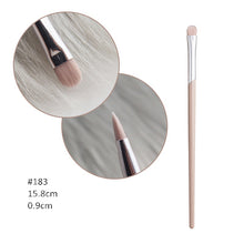 Load image into Gallery viewer, Fashion Beauty Cosmetic Brushes Nude Pink FB Powder Blusher Highlighter Brush Eyeshadow Blending Nose Eyebrow Lip Makeup Brushes
