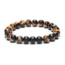 Load image into Gallery viewer, Natural stone 7 chakra energy Buddha bead bracelet tiger eye stone Lapis Beaded tree of Life Pendant colorful Bracelet For Women
