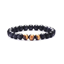 Load image into Gallery viewer, Natural stone 7 chakra energy Buddha bead bracelet tiger eye stone Lapis Beaded tree of Life Pendant colorful Bracelet For Women
