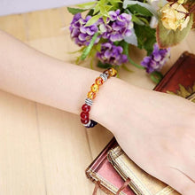 Load image into Gallery viewer, Natural stone 7 chakra energy Buddha bead bracelet tiger eye stone Lapis Beaded tree of Life Pendant colorful Bracelet For Women
