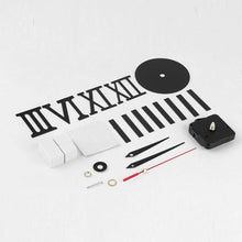 Load image into Gallery viewer, Modern   Number     Mirror Surface Sticker Home Decor Art Giant   Watch With Roman Numerals Big Clock
