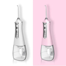 Load image into Gallery viewer, Oral Irrigator USB Rechargeable Water Flosser Portable Dental Water Jet 350ML Water Tank Waterproof Teeth Cleaner
