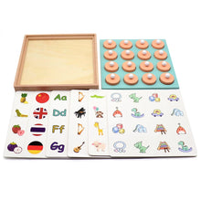 Load image into Gallery viewer, Memory Match Chess Game 3D Puzzles Wooden Early Educational Family Party Casual Interaction Game Toy kids

