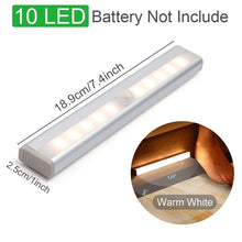 Load image into Gallery viewer, Motion Sensor Wireless LED Night Lights Wall Decorative Lamp Staircase Closet Room Aisle Lighting
