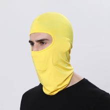 Load image into Gallery viewer, Motorcycle Face Mask Cycling Balaclava Full Cover Face Mask Hat Balaclava lycra Ski Neck Summer Sun Ultra UV Protection
