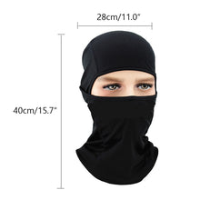 Load image into Gallery viewer, Motorcycle Full Face Mask Balaclava Tactical Masks Men Women Breathable Sports Camping Ski Biker Face Cover Helmet Liner
