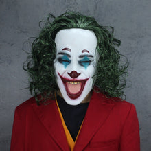 Load image into Gallery viewer, Movie Joker Cosplay Suit Full Set Outfits Men's Halloween Costumes The Joker Uniform Red Suit Halloween Men Women Outfit+Mask

