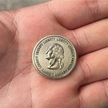 Load image into Gallery viewer, Movie Ready Player One Extra Life Coin Quarter Cosplay Prop Commenorative Coin Halloween Gift

