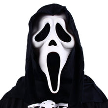 Load image into Gallery viewer, Movie Scream Billy Loomis Killer Halloween Party Horrible Scary Mask Hood Cosplay Costume PVC Masks Prop
