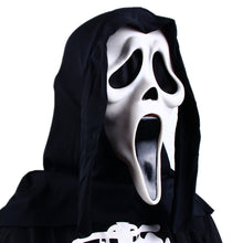 Load image into Gallery viewer, Movie Scream Billy Loomis Killer Halloween Party Horrible Scary Mask Hood Cosplay Costume PVC Masks Prop
