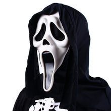 Load image into Gallery viewer, Movie Scream Billy Loomis Killer Halloween Party Horrible Scary Mask Hood Cosplay Costume PVC Masks Prop
