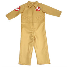 Load image into Gallery viewer, Movie theme Ghostbuster cosplay for kids 3-9 years old for adult 105- 190cm halloween costume unisex jumpsuit cloths backpack
