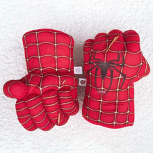 Load image into Gallery viewer, Muababy Superheroes Gloves for Boys Cosplay Accessory Mittens Avenger Spider Night Monkey Giant Green Man Boxing Gloves for Kids
