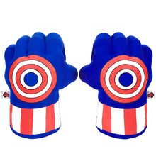 Load image into Gallery viewer, Muababy Superheroes Gloves for Boys Cosplay Accessory Mittens Avenger Spider Night Monkey Giant Green Man Boxing Gloves for Kids
