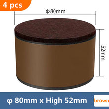 Load image into Gallery viewer, Multi-function Quality Table Sofa Heighten Foot Pad Floor Protectors Furniture Leg Desk Wear Resistant Feet Pads Mat 4pcs/lot

