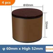 Load image into Gallery viewer, Multi-function Quality Table Sofa Heighten Foot Pad Floor Protectors Furniture Leg Desk Wear Resistant Feet Pads Mat 4pcs/lot
