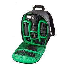 Load image into Gallery viewer, Multi-functional Digital Camera Backpack Bag For  Nikon Sony Waterproof Outdoor dslr Camera Bag lens pouch DSLR camera bag

