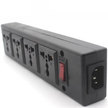 Load image into Gallery viewer, Multifunction Israel 250v 13a 1.5m 4 jack EU UK US AU Universal power Strip PDU IEC320 C14 Outlet adaptor cord Socket
