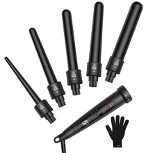 Load image into Gallery viewer, Multifunctional Hair Curler Rollers Machine Hair Wave Wand Electric Looper Hair 5-in-1 Curling Iron Curlers Hair For Women Xmas
