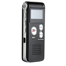 Load image into Gallery viewer, Multifunctional Rechargeable 8GB 650HR Digital Audio Voice Recorder Dictaphone MP3 Player
